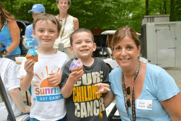 Pearl River Lions Childhood Cancer Project:&nbsp;Providing memorable summers for children ages 3 1⁄2&nbsp;–16, Sunrise Day Camps bring the simple pleasures of childhood back to children struggling with cancer, changing months of loneliness and isolation into summers filled with sunshine, laughter and happiness. Because Sunrise is a day camp, it does all this while allowing the children to continue their medical treatment and enjoy the comfort and safety of their own homes at night.