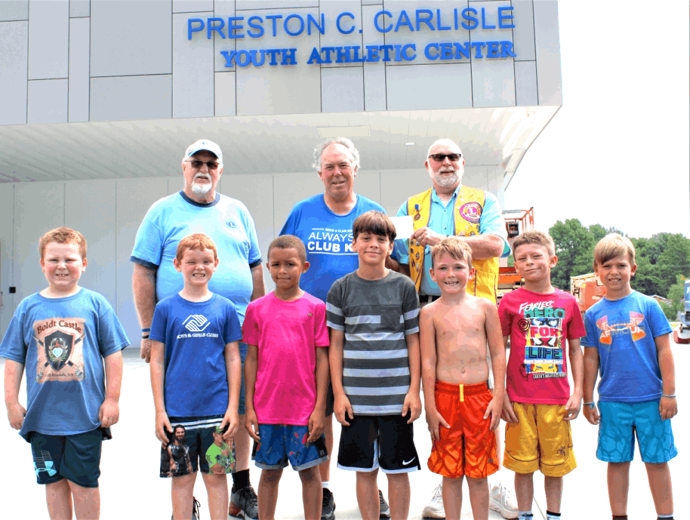 Ogdensburg Lions Preston C. Carlisle Youth Athletic Center project: Playing a positive role in the lives of local youth, the new center will have programming for separate age and gender groups allowing the expansion of offerings for all athletes. &nbsp;The facility will have a tremendous impact on the underserved community giving youth a safe place to go with adults to serve as role models and mentors.